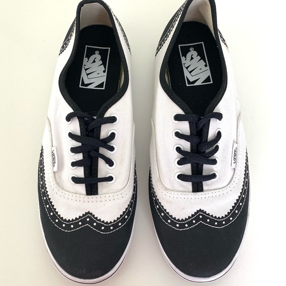Vans Wingtip Tuxedo Brogue Rare Shoe 